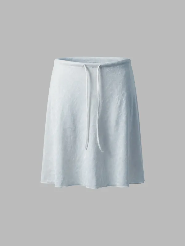 STELLA SEMI FLARED MIDI SKIRT_SKY BLUE
