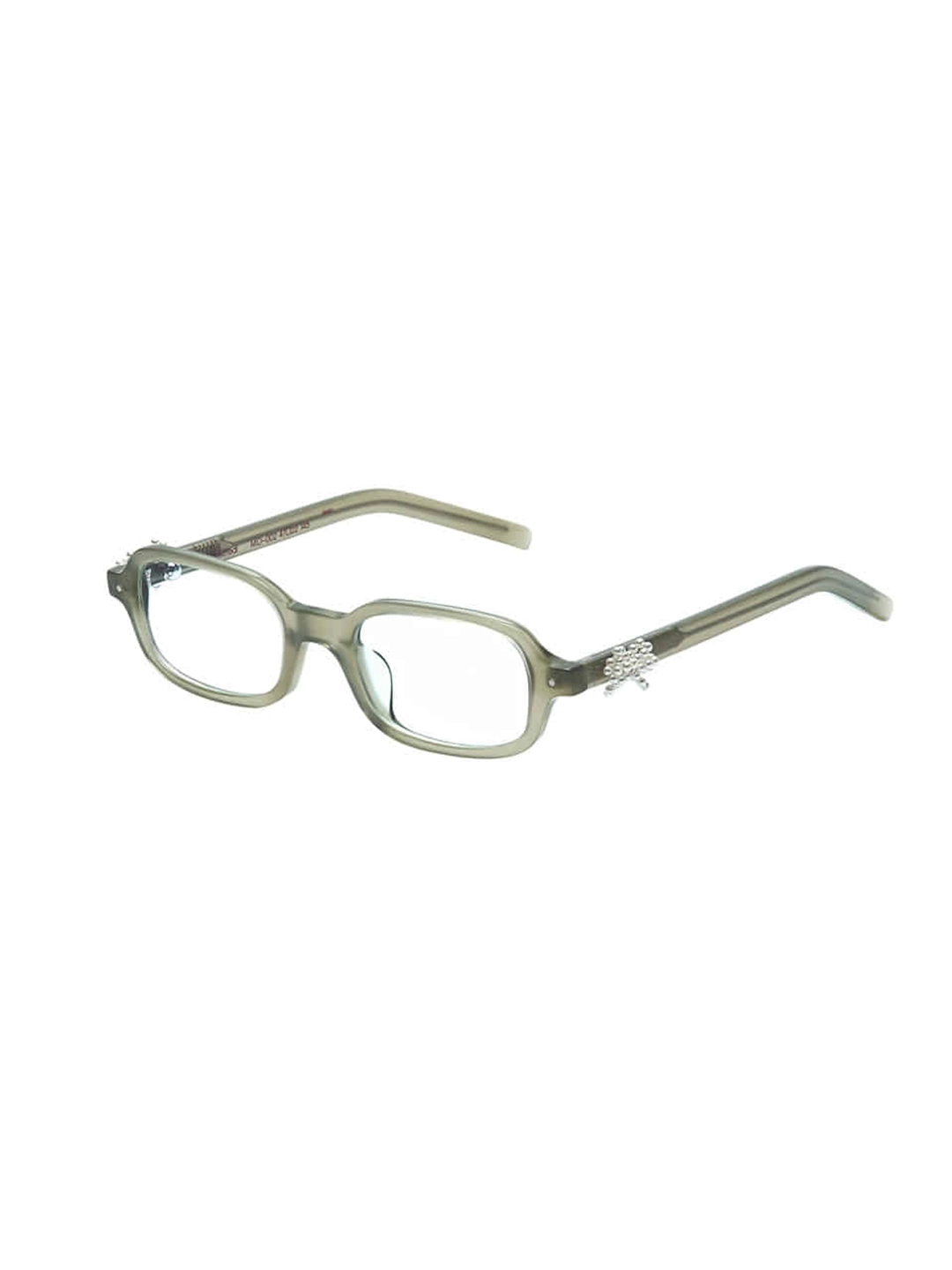 마르디 메크르디 SQUARE GLASSES M.O-002_KHAKI 상품 이미지 1