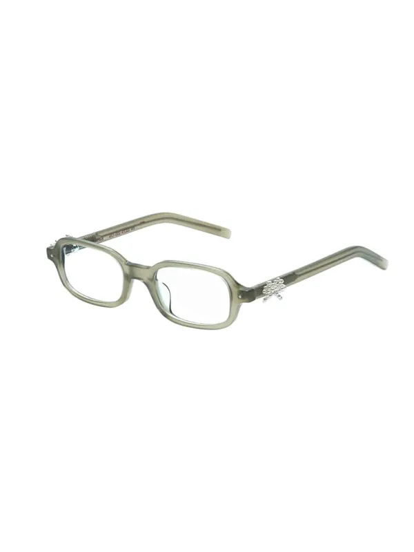 SQUARE GLASSES M.O-002_KHAKI