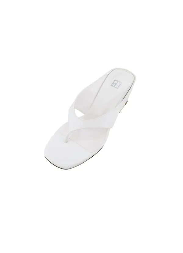 Pas Flip-Flops Heel (White)