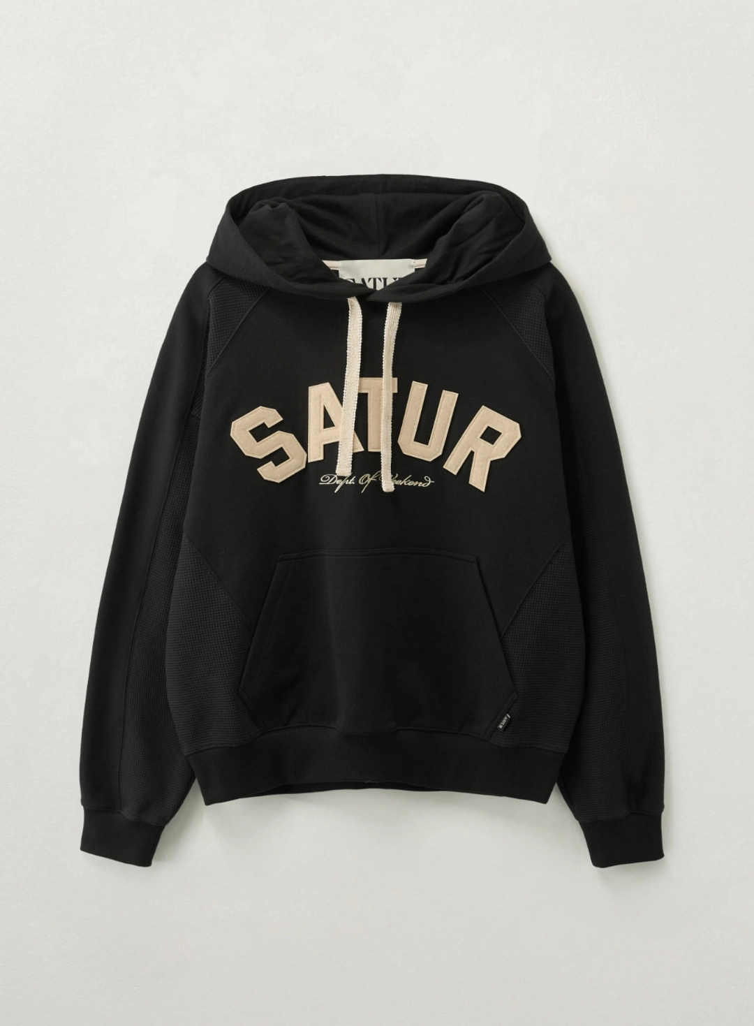 세터 Lugo Panel Hoodie - Black 상품 이미지 1