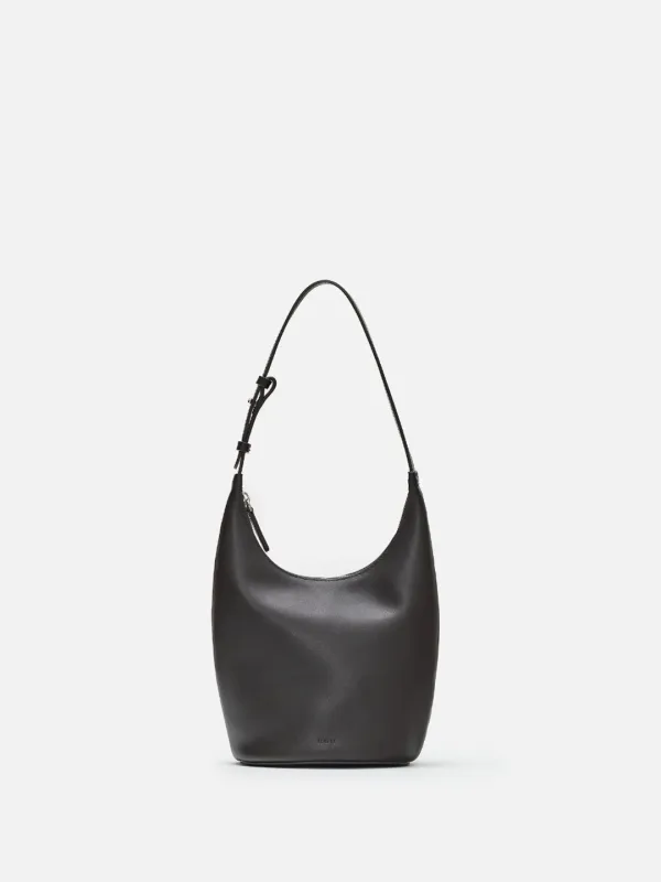 Mini Around hobo bag Umber
