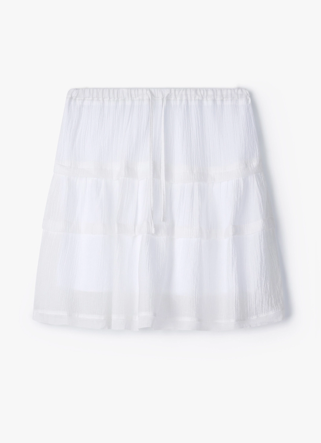 러브어스유 Ruffle Skirt (Ivory) 상품 이미지 1