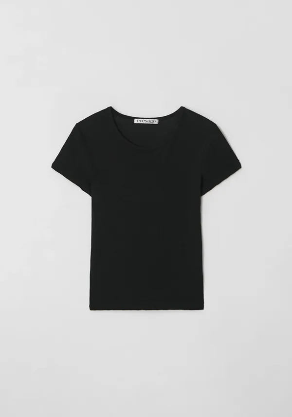 Summer half tee (Black)
