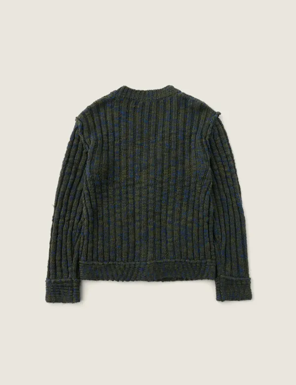 Jazz Fringe Cardigan (Khaki)