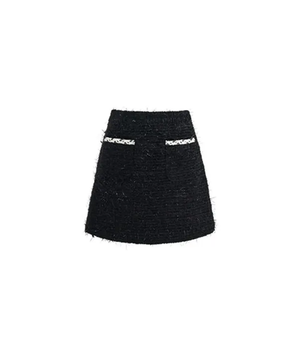 Line Tweed set-up skirt