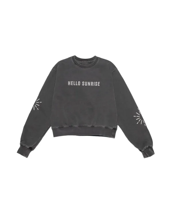 Ethnic Symbol Sweatshirt(W)_Charcoal