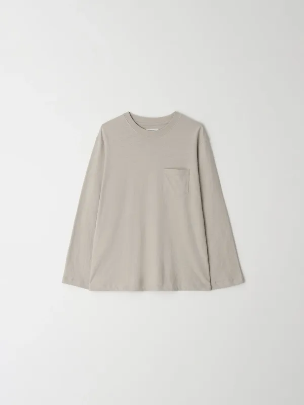 [2nd] U.S boxy l/s t-shirt_beige