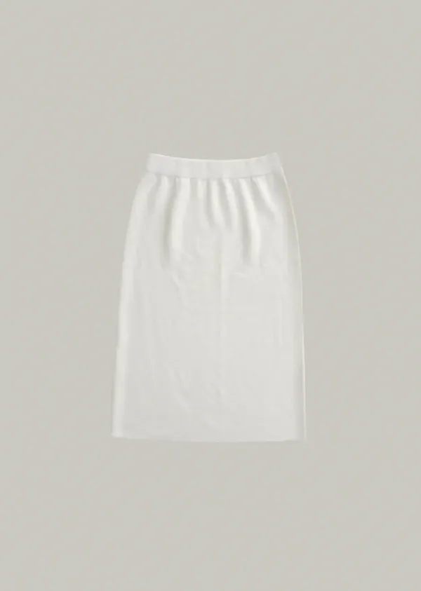 wholegarment layerd knit skirt
