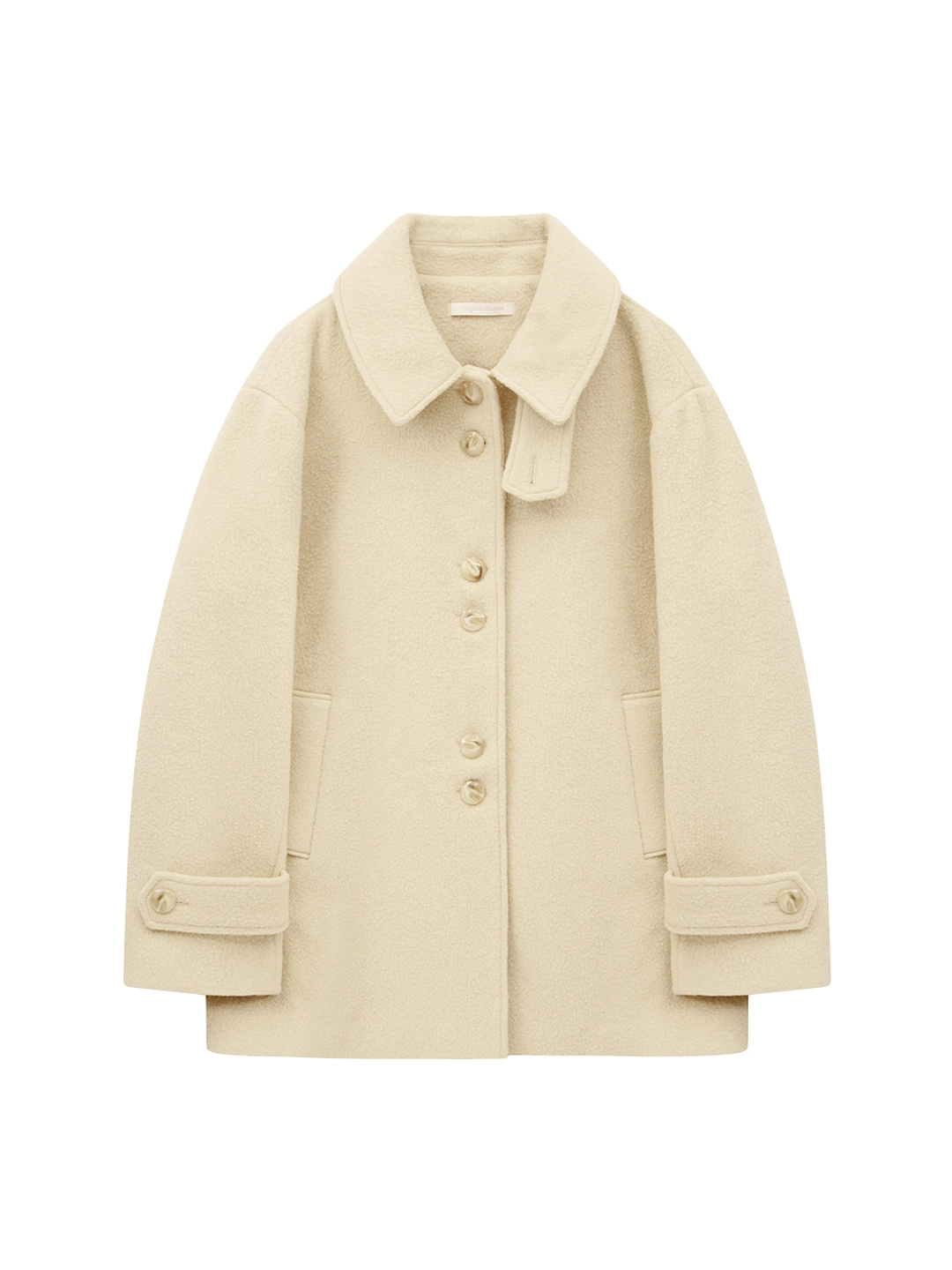 마가린핑거스 BOUCLE HALF COAT (BUTTER) 상품 이미지 3