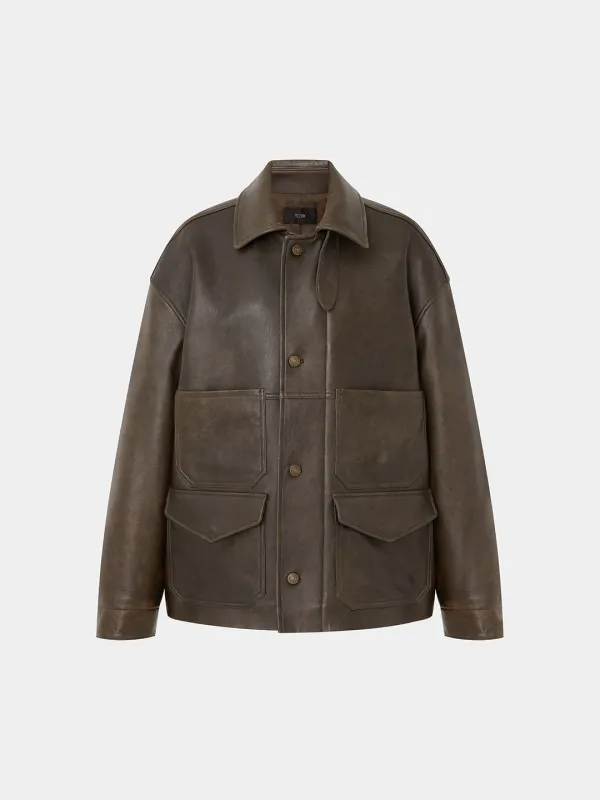 Tia lamb leather pocket JK