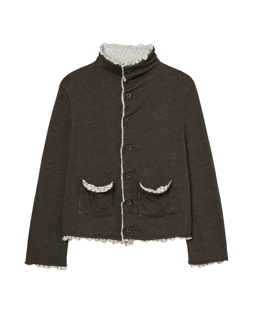 에이이에이이 LAYERED CARDIGAN [KHAKI] 상품 이미지 2