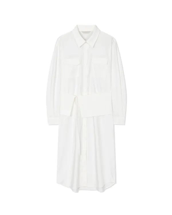 RONA SHIRT ONEPIECE (White)