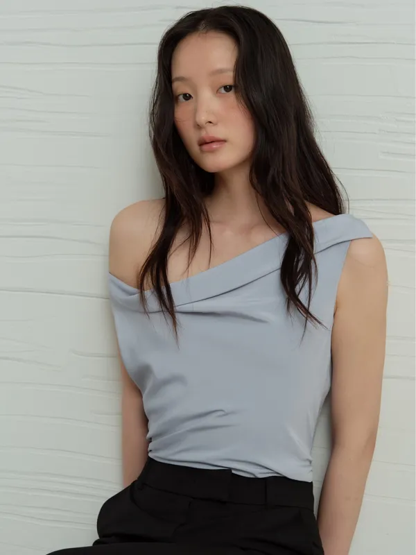 Low Drape Blouse_4Color