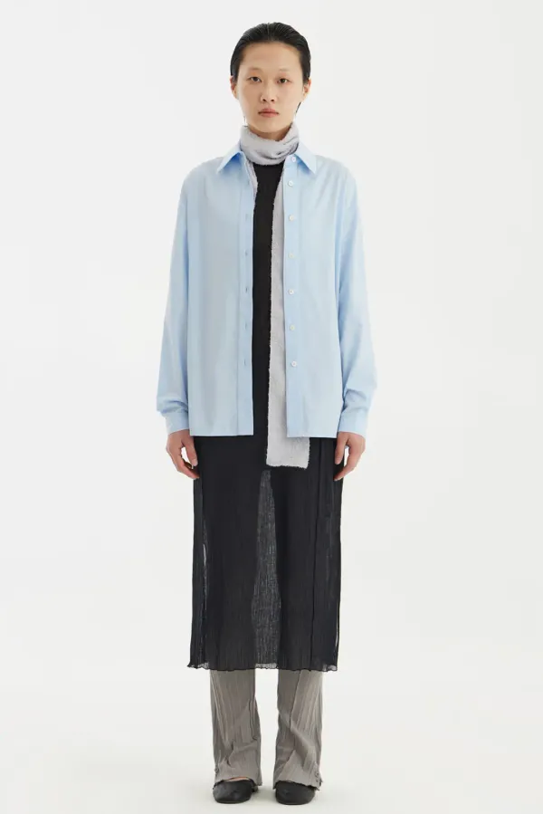 Cut-Off Loosed Shirt (Women)
