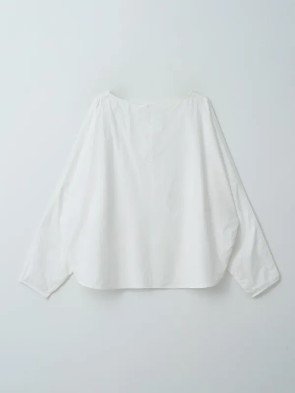Boat neck blouse (white)
