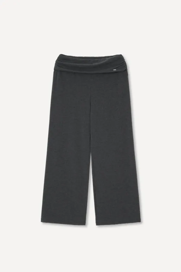 Shirring Folding Pants