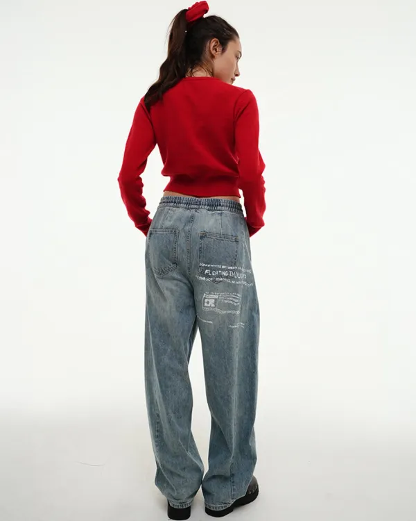 CENTAUR MEMORIES DENIM PANTS_BLUE
