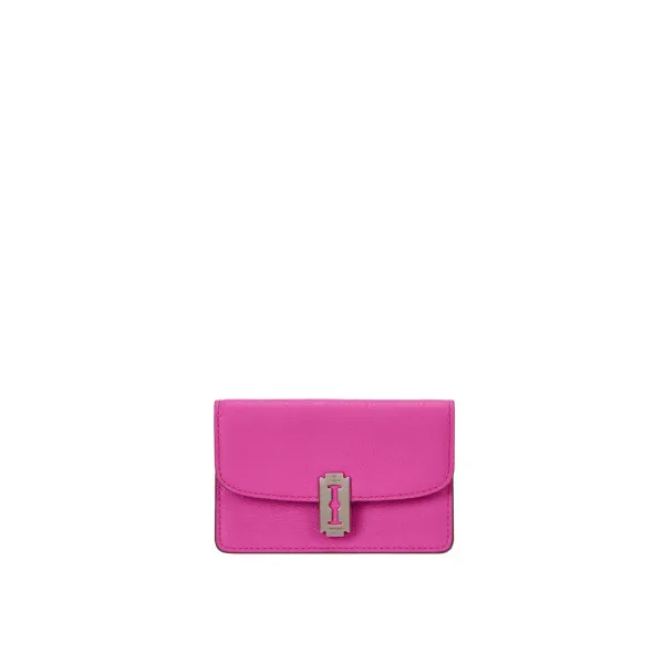 [아울렛] Occam Lune Double Flap Card Wallet (오캄 룬 더블 플랩 카드지갑) Punk Pink