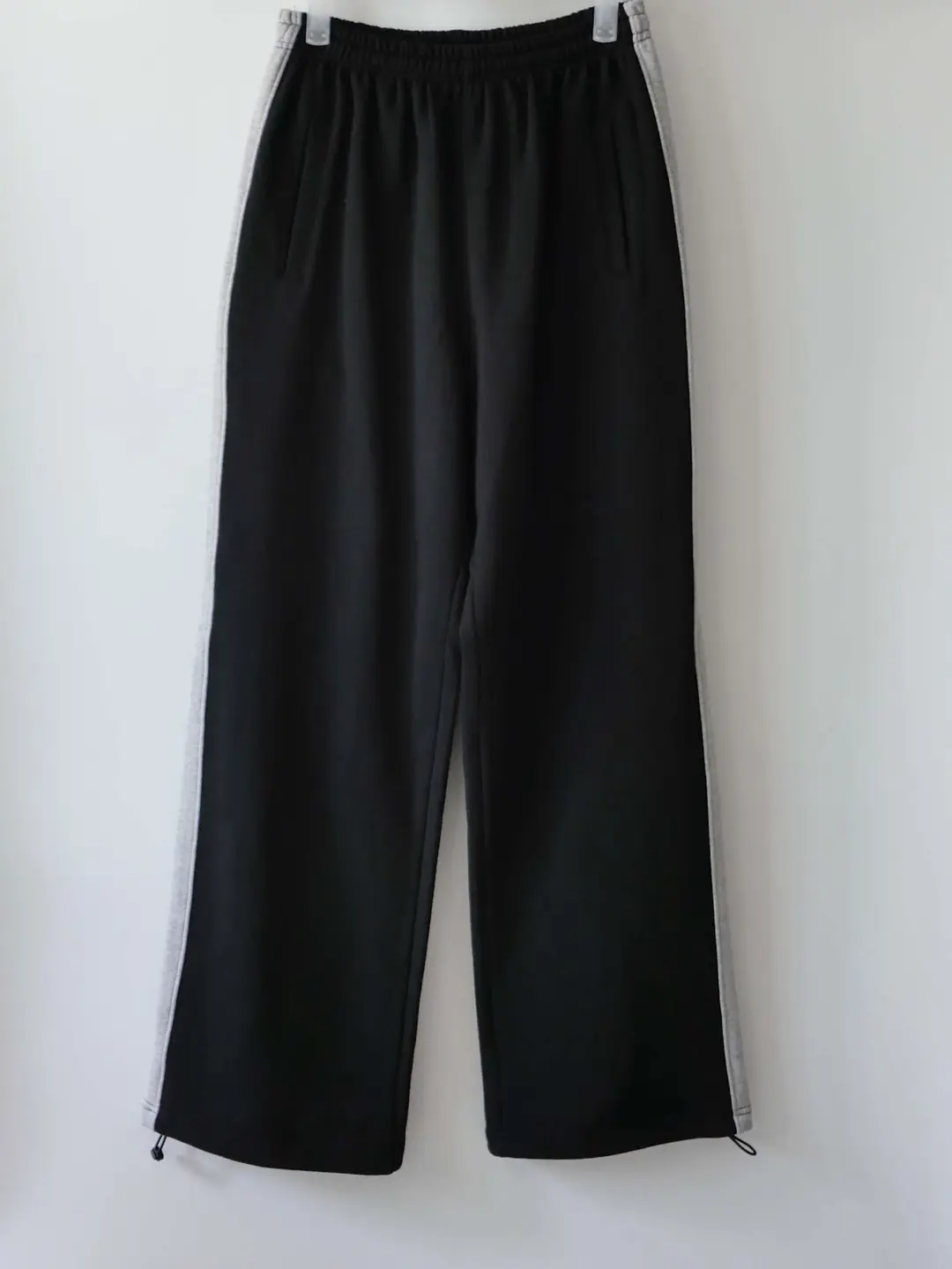 심플멍 Droit Track Pants (black) 상품 이미지 3