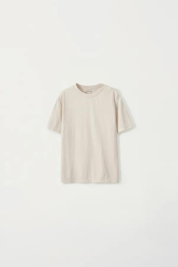 2ND / Sunwashed t-shirt (Natural cream)