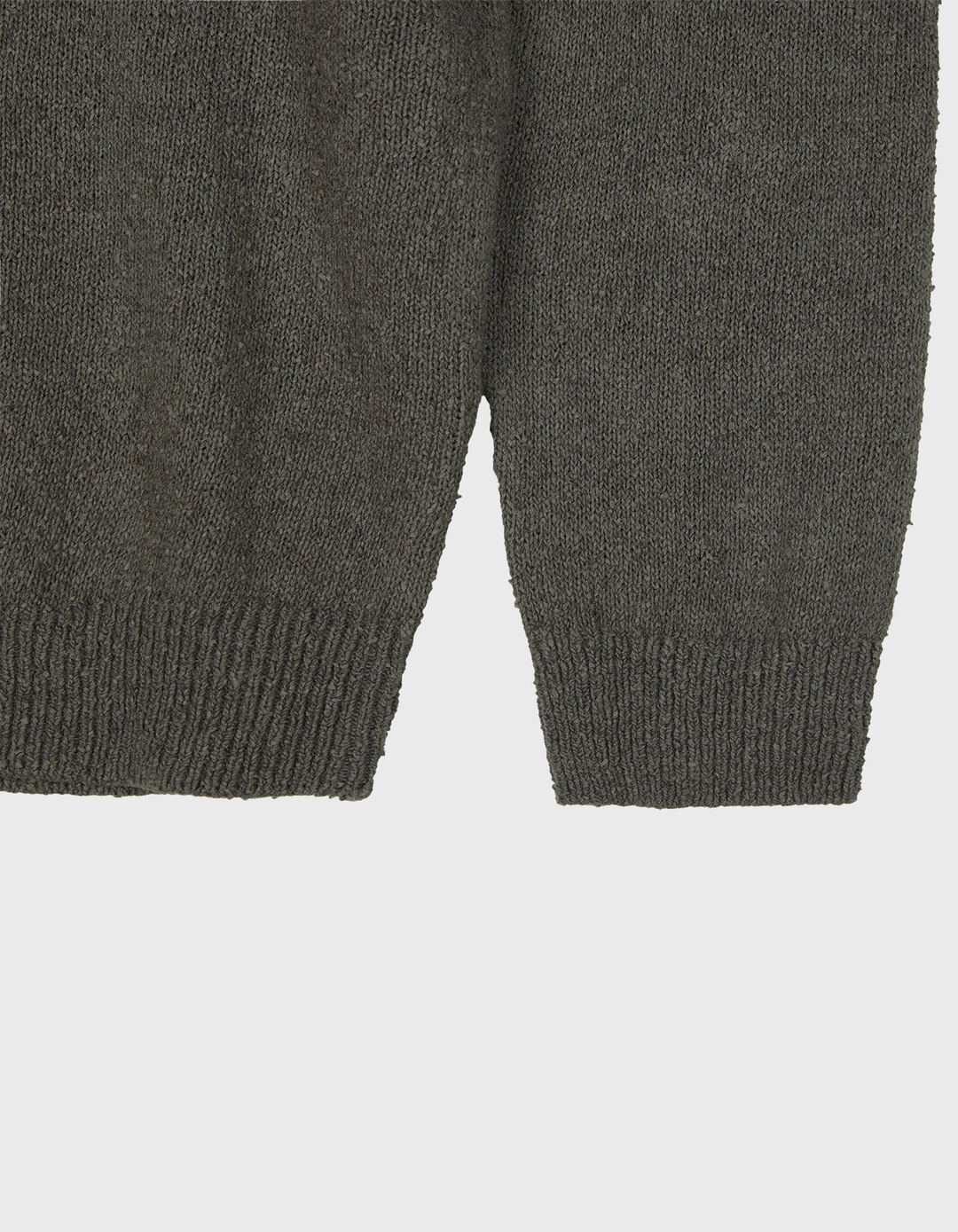 헤리티지플로스 CREST PAPER ROUND CARDIGAN (W) / Charcoal 상품 이미지 3