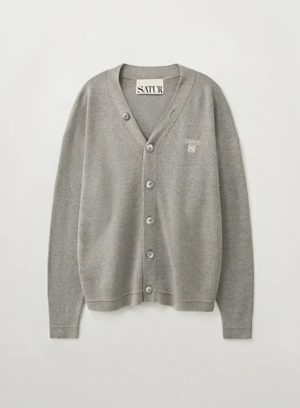 Essential Faro Cardigan - Melange Gray
