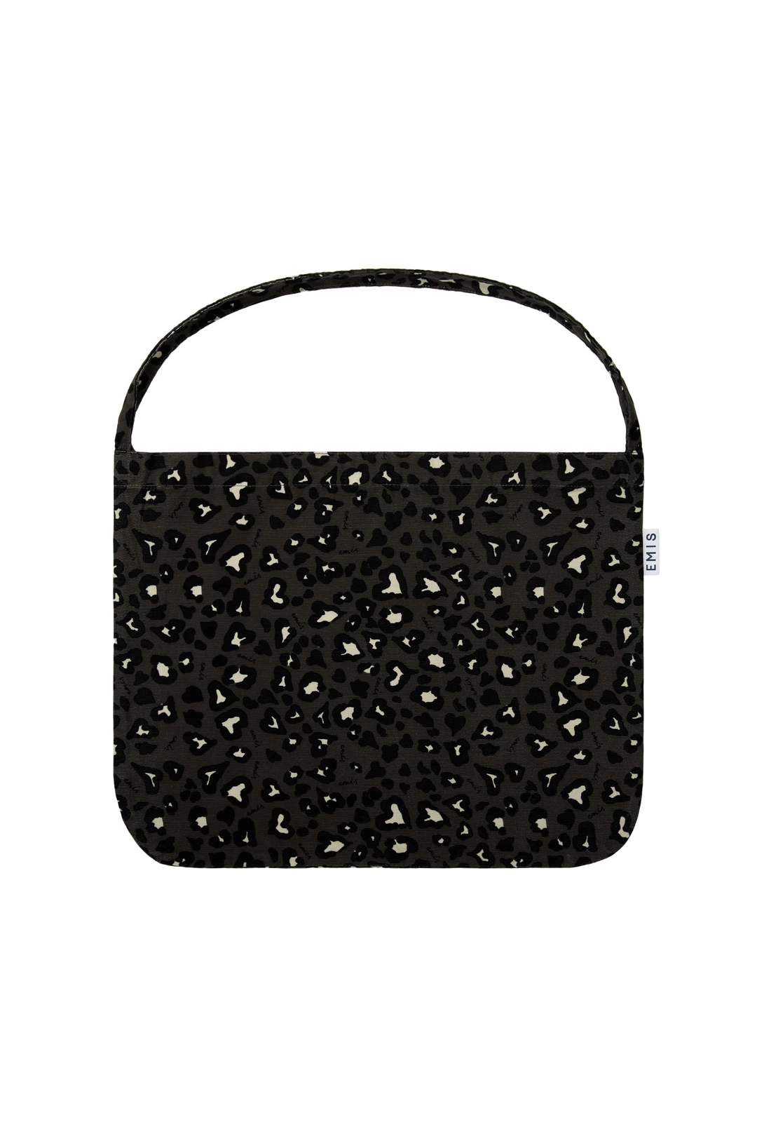 이미스 CORDUROY EMIS LEOPARD ECO BAG-DARK GRAY 상품 이미지 3