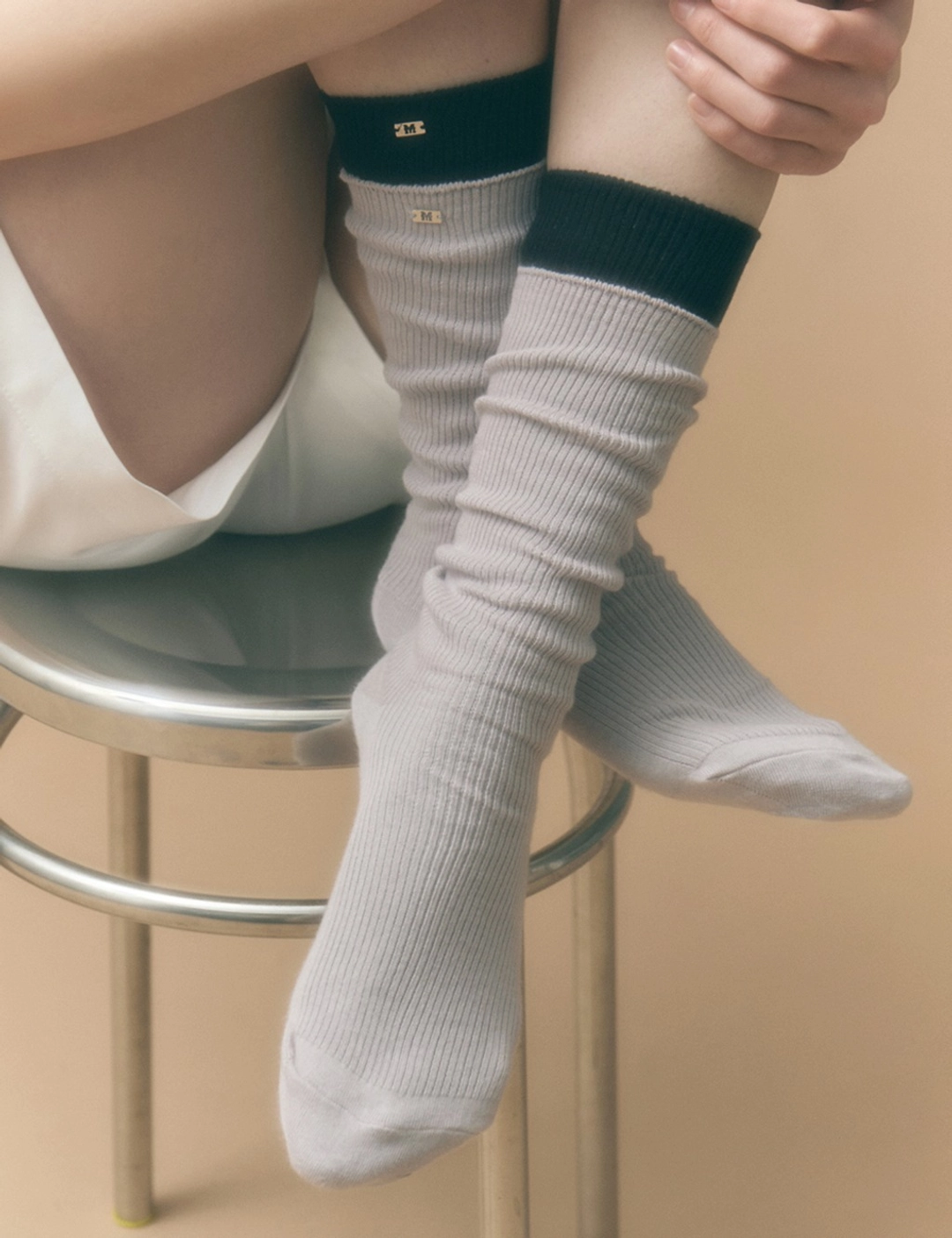 몽돌 썸머 골지 루즈 삭스 MDAC048_7 Colors 상품 이미지 2