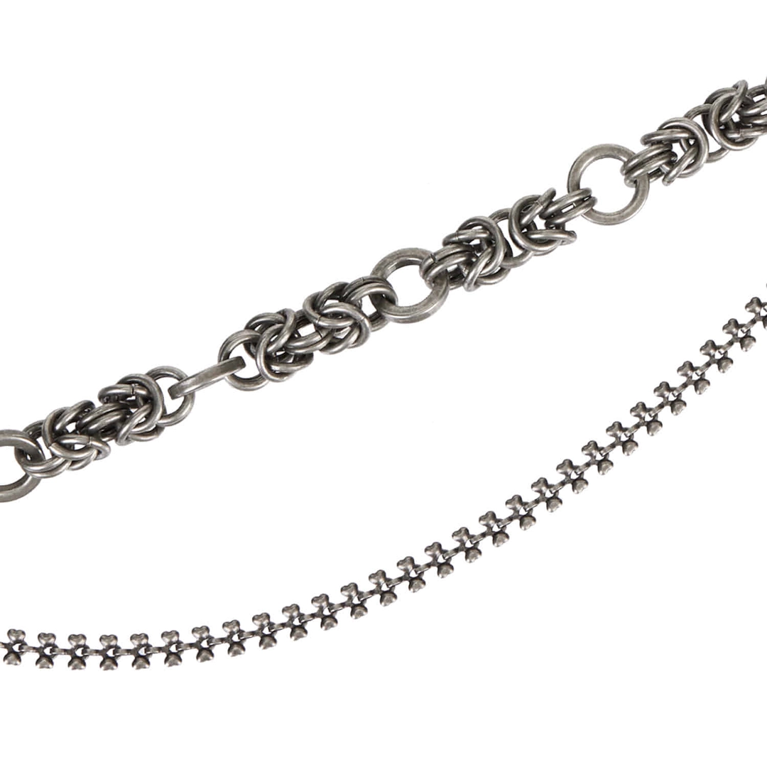 분크 Double Wave Metal Chain (더블 웨이브 메탈 체인) Matte Black 상품 이미지 3