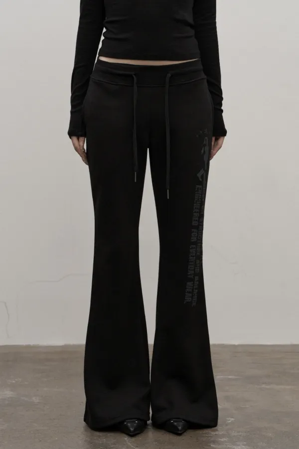 Distort Bootcut Pants (black)