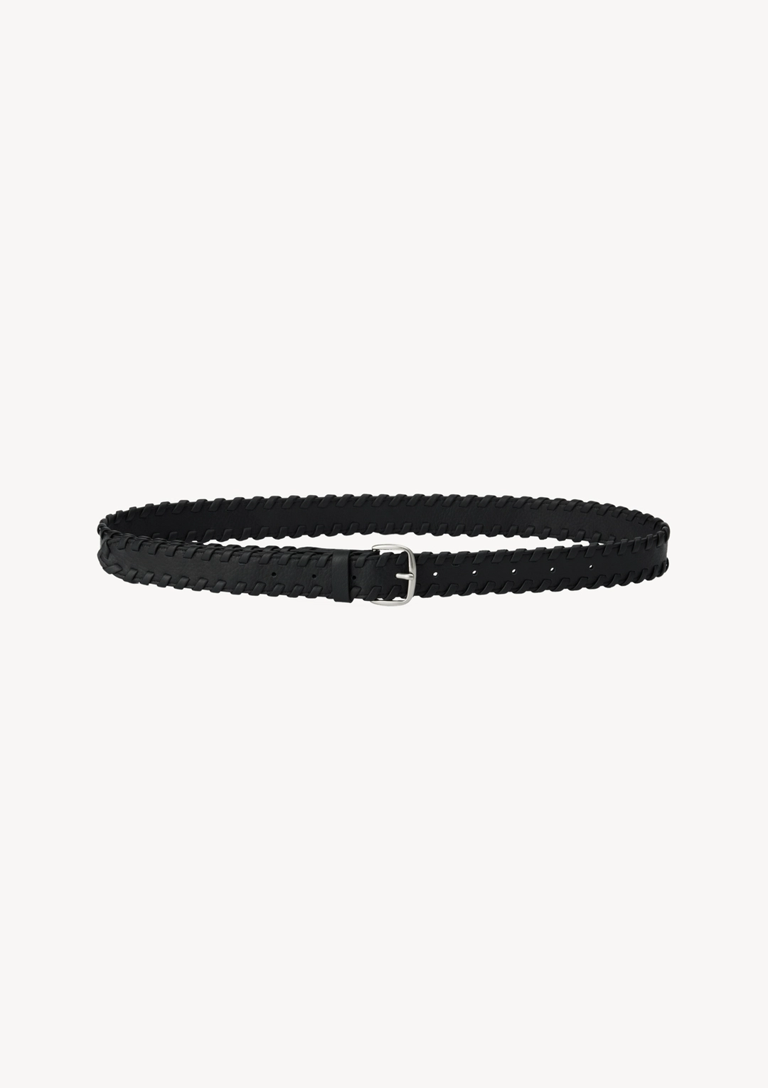 문달 Knox Stitch Belt in Black 상품 이미지 1