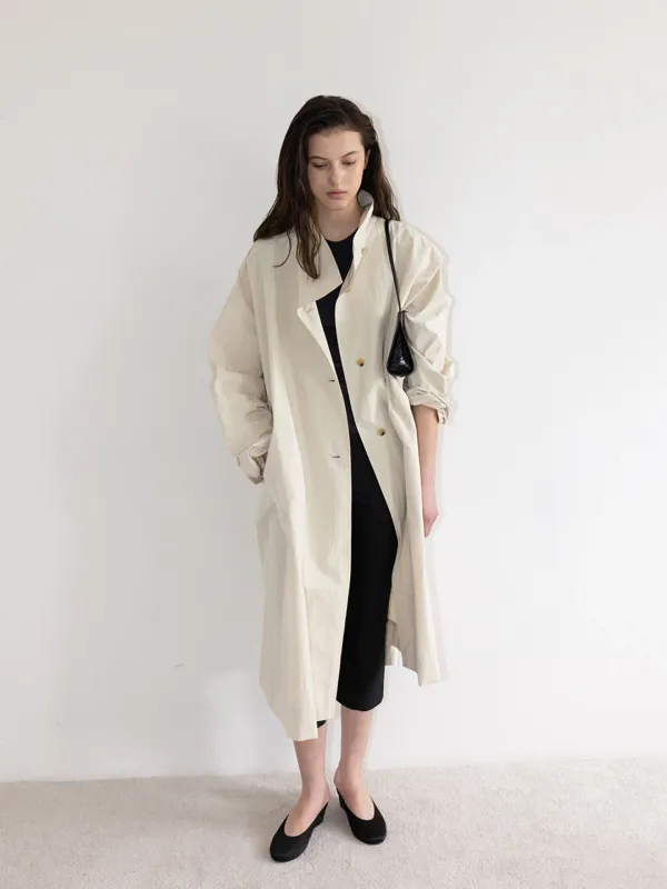 DOYLE TRENCH COAT [BEIGE]
