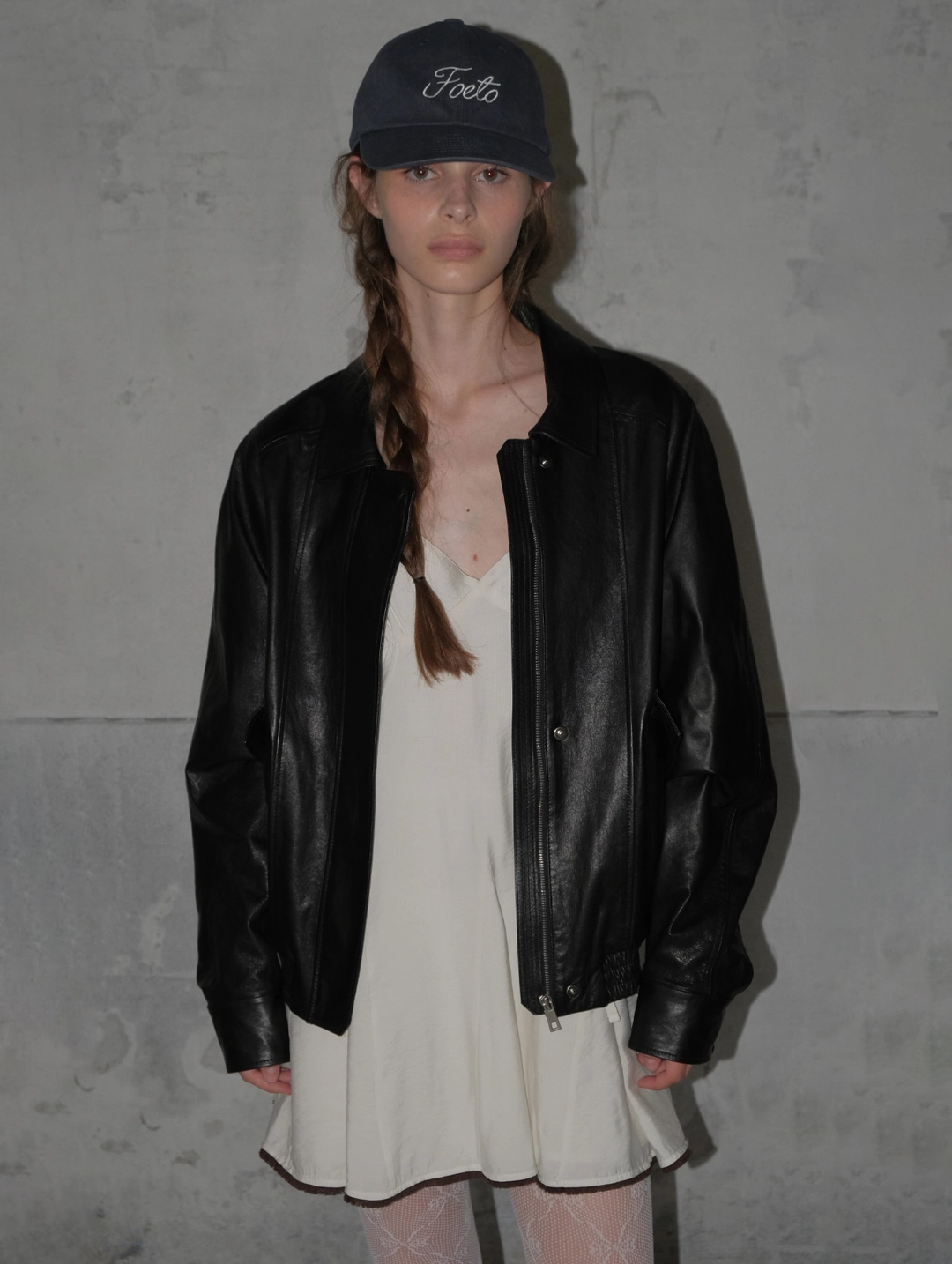 포에토 Rough lambskin leather jacket 상품 이미지 2