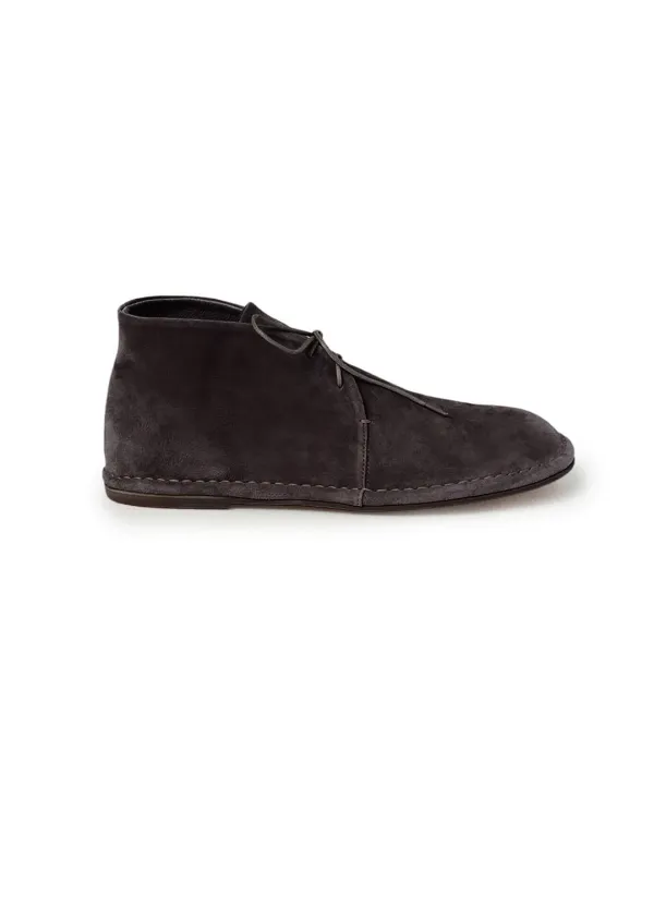 women\'s desert boots, dark brown