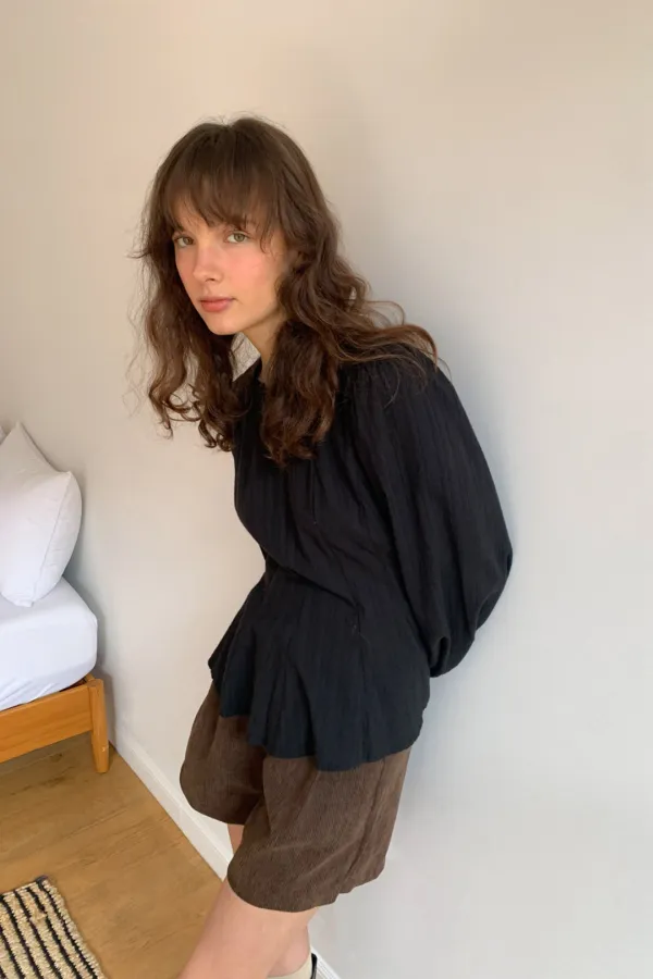 (시즌오프) Wise Blouse / Black
