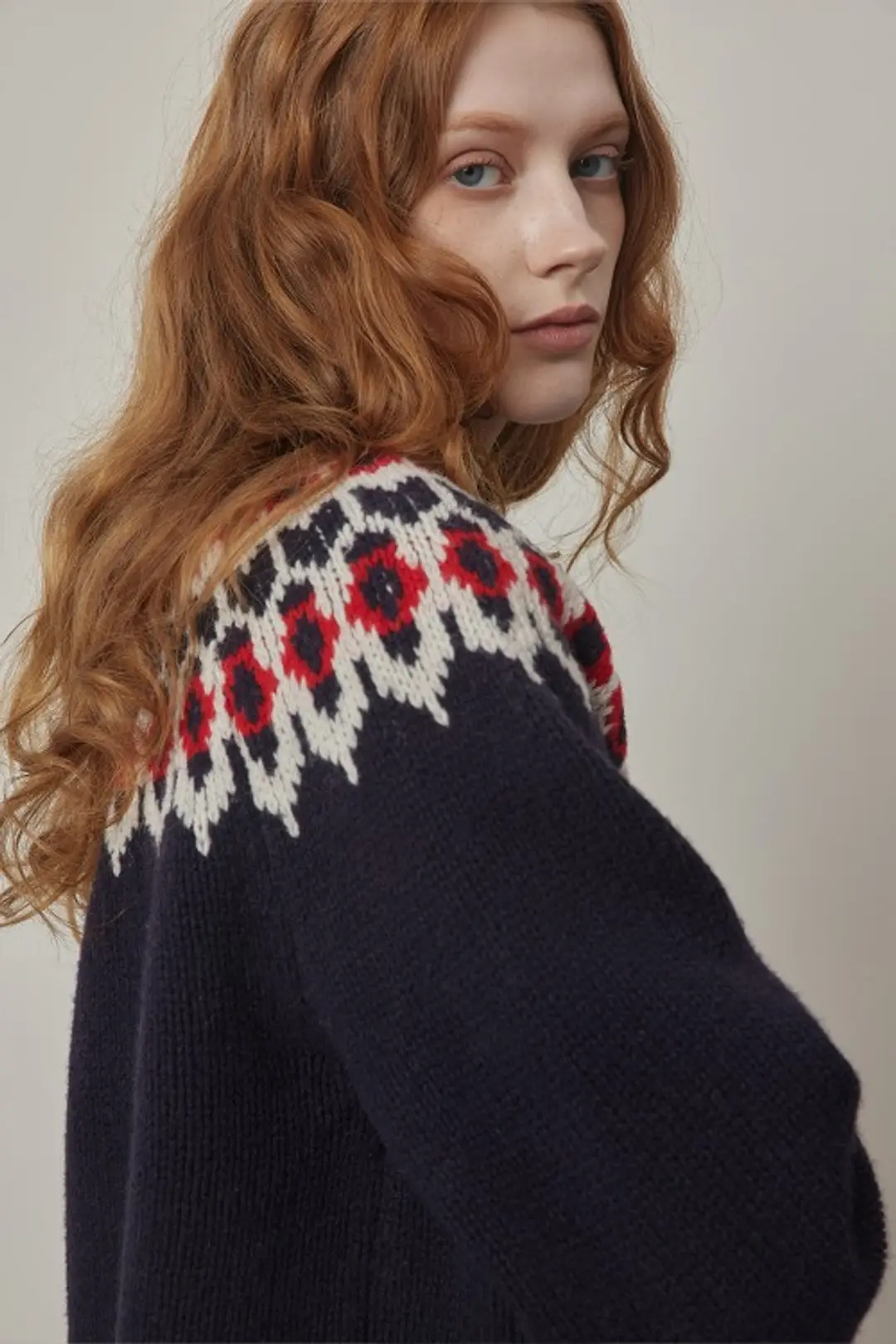 퀸스래빗 Nordic Jacquard Wool Knit-Pullover 상품 이미지 2