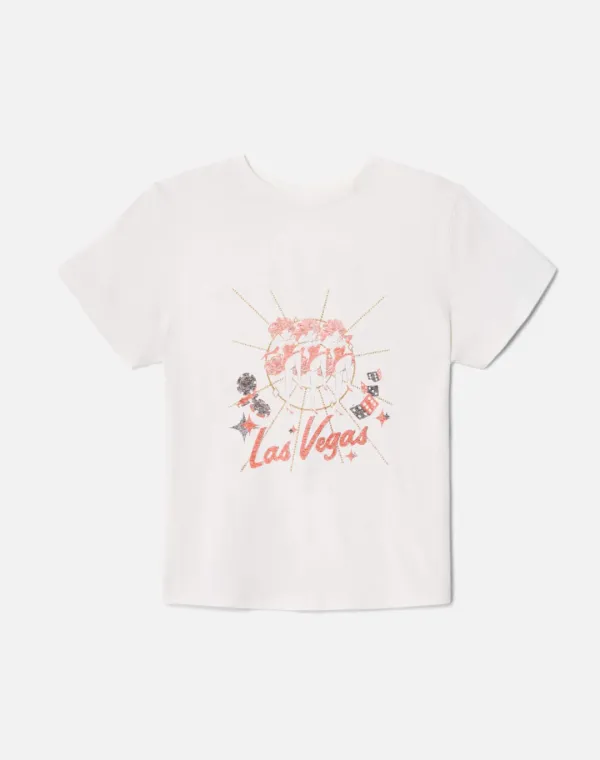 Classic "Vegas" Tee - Vintage White