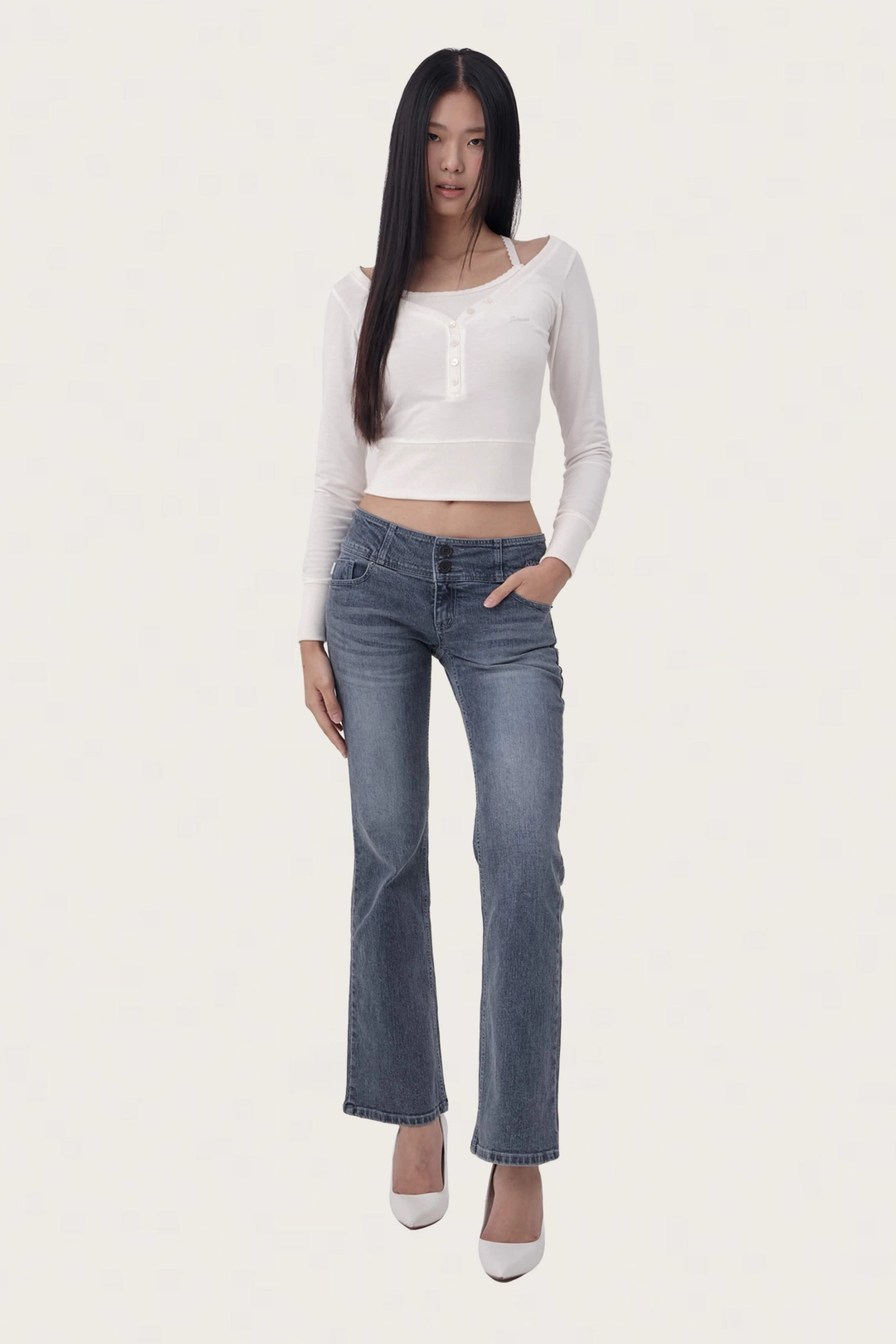 클리시어 90\'s Vintage straight jean 상품 이미지 1