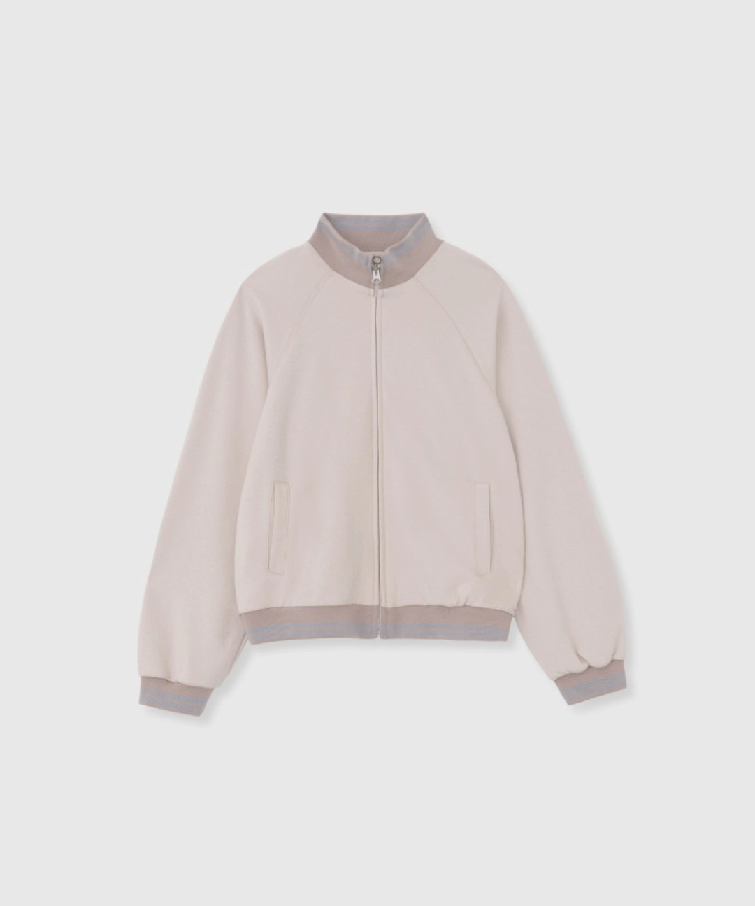 니히 Canvas zip up (Beige) 상품 이미지 1