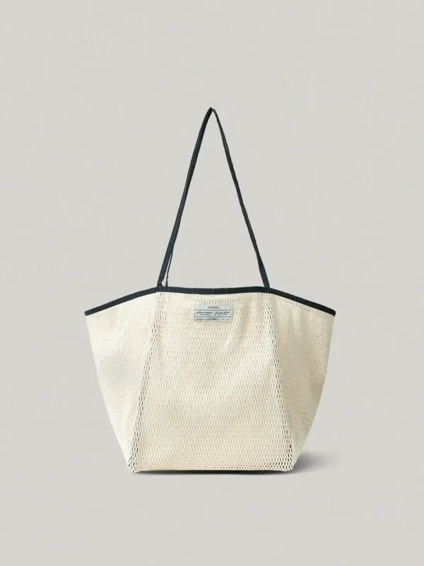 Mer Mesh Eco Bag Ivory - cotton메르 메쉬 에코백 - 코튼