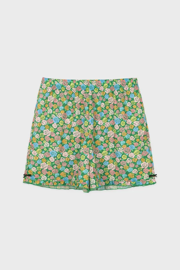 Ribbon Pajama Pants (Green Mix)