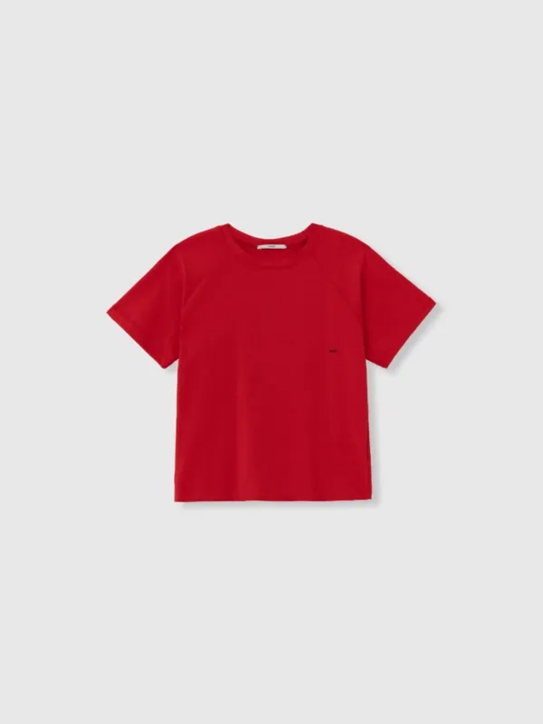 Small nieeh logo tee (Red)
