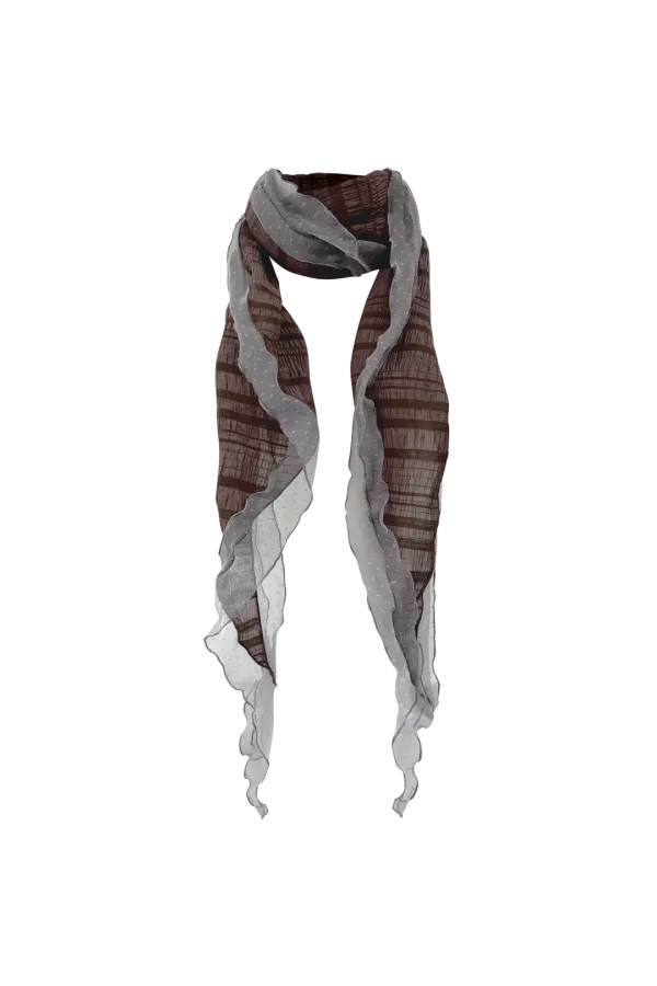 SORBET SCARF (ASH COCOA)