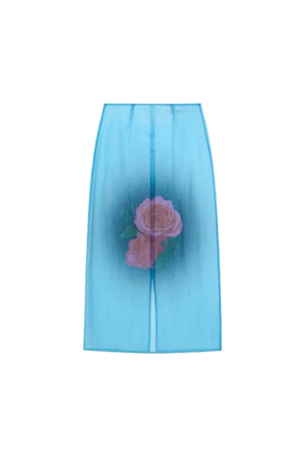 Layered skirt - Blue
