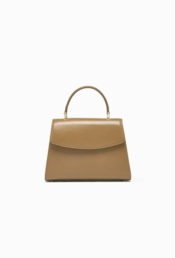 Grace Plie Middle Bag (Mocha)