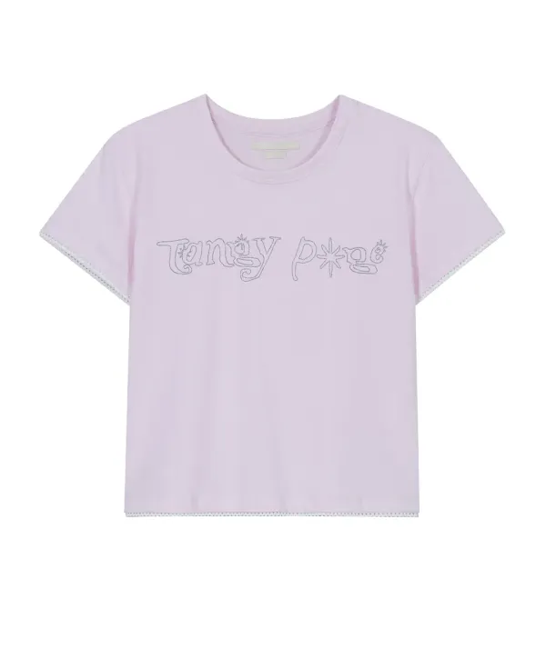Tangy Page Lace Top [Pink]