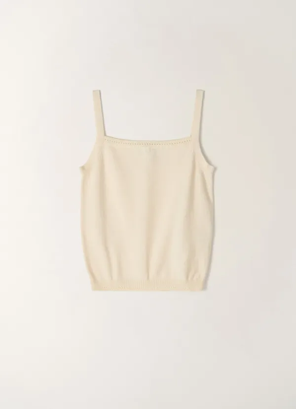 Pale Routine Sleeveless Knit