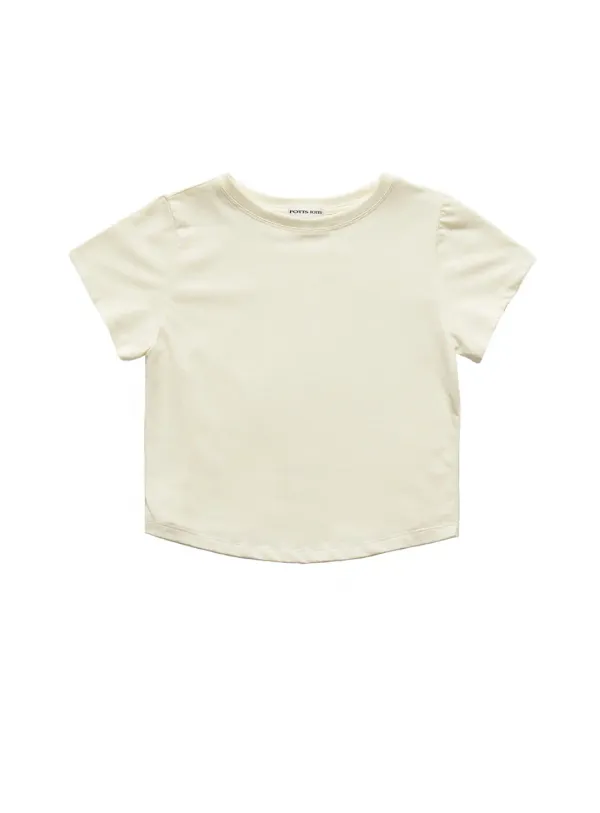 SCOOP TEE / LEMON