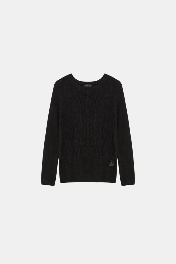 [4th] Breeze Linen Knit in Charcoal